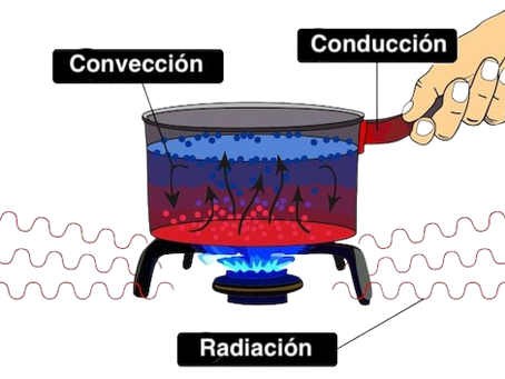 la transferencia del calor entre objetos