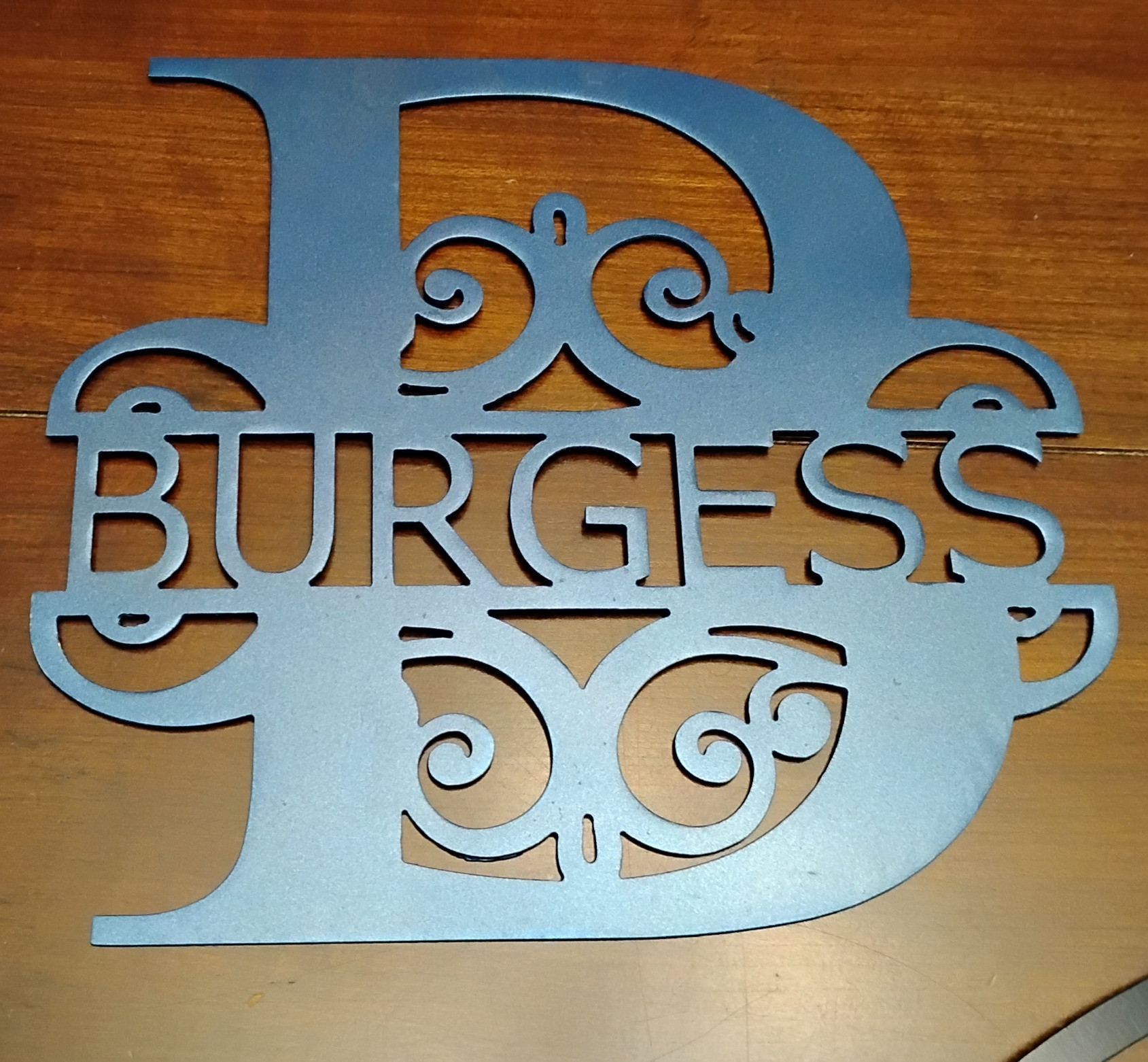 Split Font Monogram Style 3