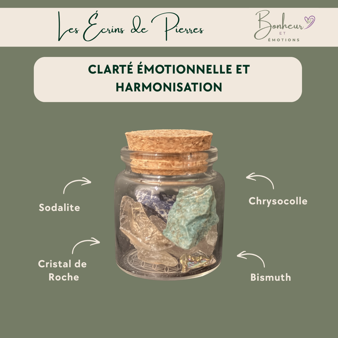 Écrin de Pierres – Clarté Émotionnelle & Harmonisation