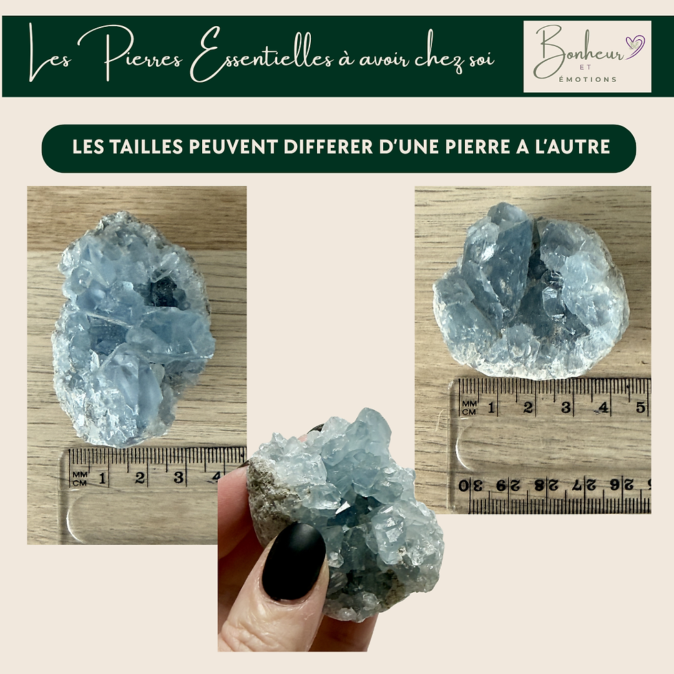 Miniature : Célestine naturelle