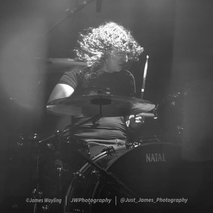 Drummer in B&W
