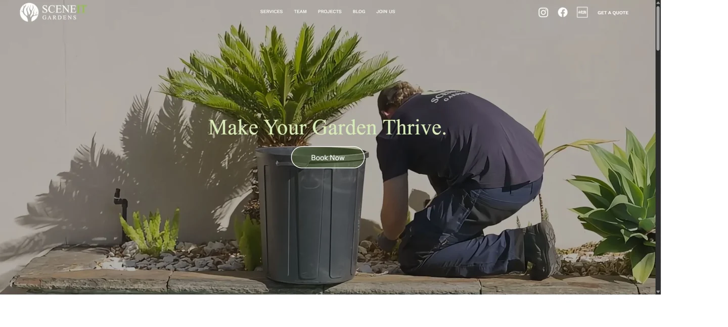 SCENEIT GARDENS — Authors Flow project presentation