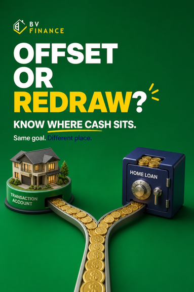 Offset or redraw? Start with where the money sits