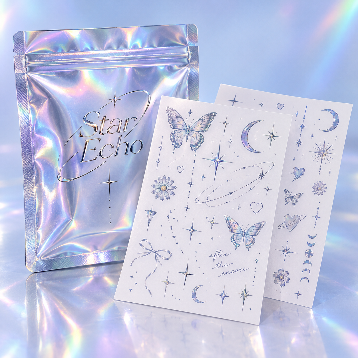 SOLO temporary tattoo packaging concept for 1 person
