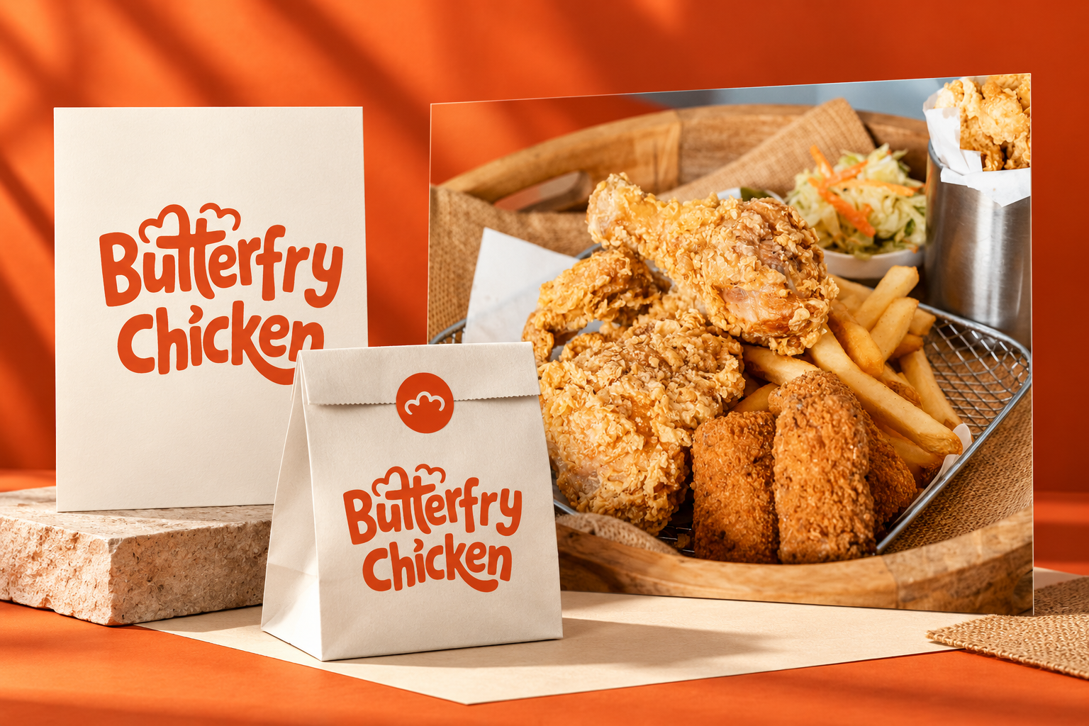 BUTTERFRY CHICKEN — Authors Flow project presentation