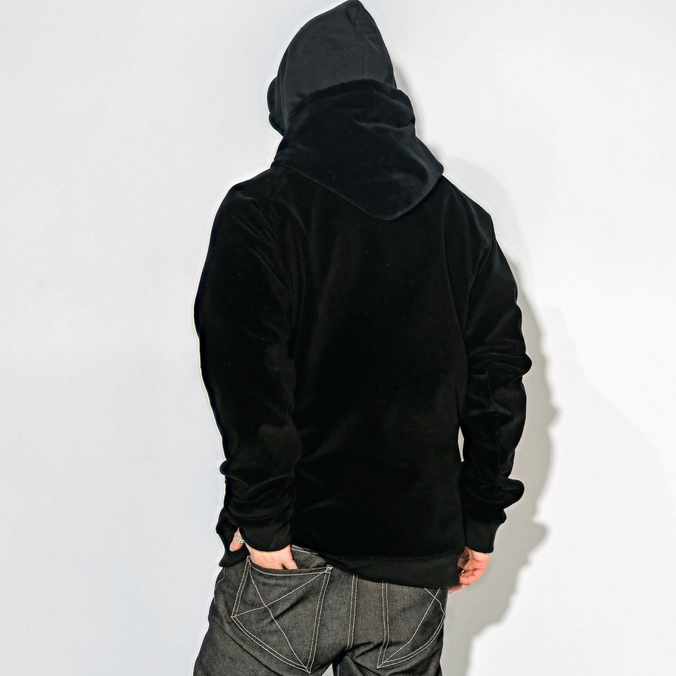 Thumbnail: Corduroy Nero Hoodie