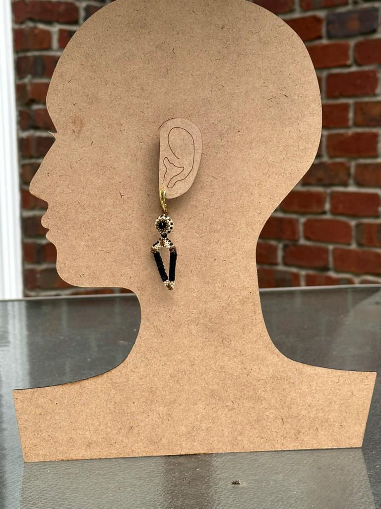 Thumbnail: Handmade Beaded Earrings