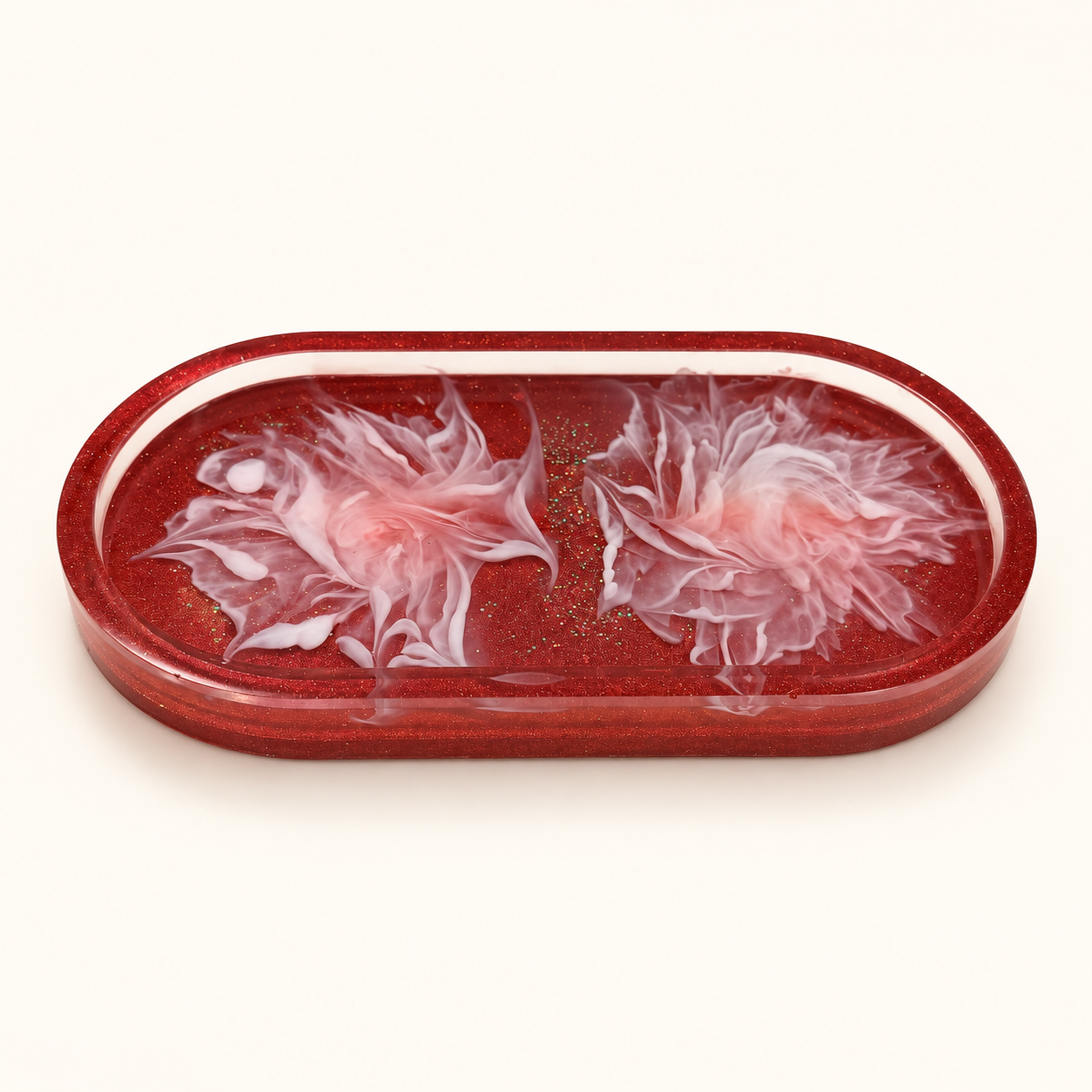 Assorted Handmade Resin Trinket Trays