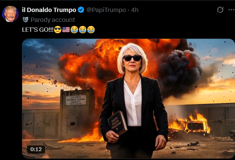 6/1/2026 - Trump telegraphs to Anons! Every Journey has an end! Freed Tina's Turn!