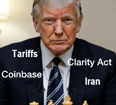 1/15/2026 - Clarity Act Vote postponed! Tariff ruling postponed! Countermoves - Iran! Silver!