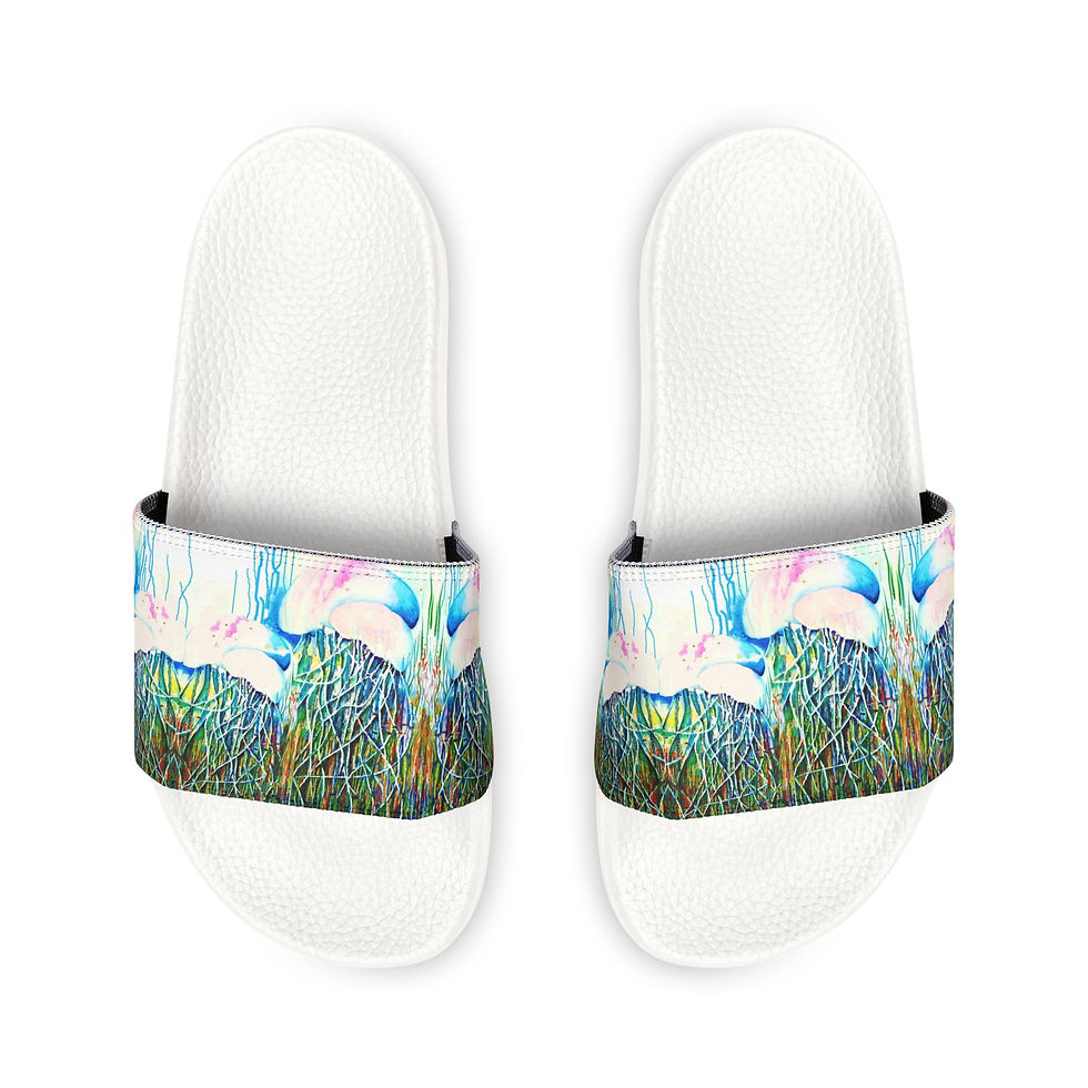 Men's Removable-Strap Sandals GPM Jellyfish Art print