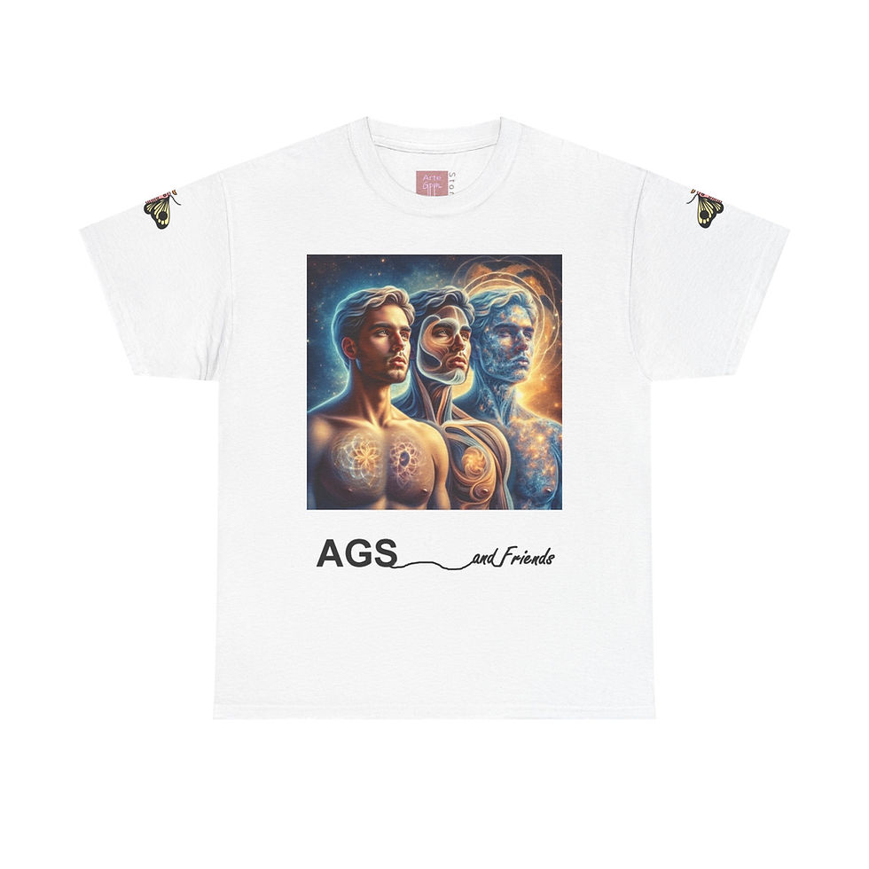 Unisex cotton tee "3 en 1" GPM Art Print