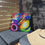 Miniatura: Outdoor Pillow "Atrapados"GPM Art Print