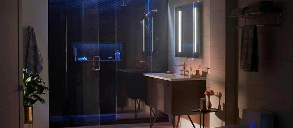 Color, Technology and Tranquility for Modern Bathroom Design
