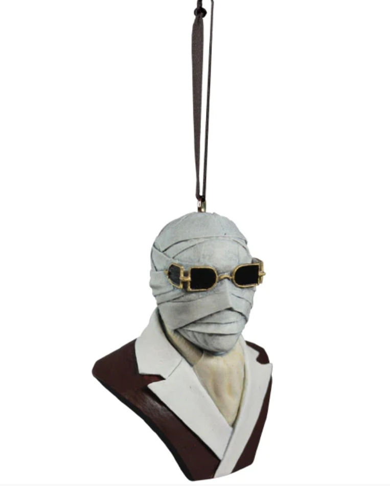 Thumbnail: Holiday Horrors - Universal Monsters The Invisible Man Ornament