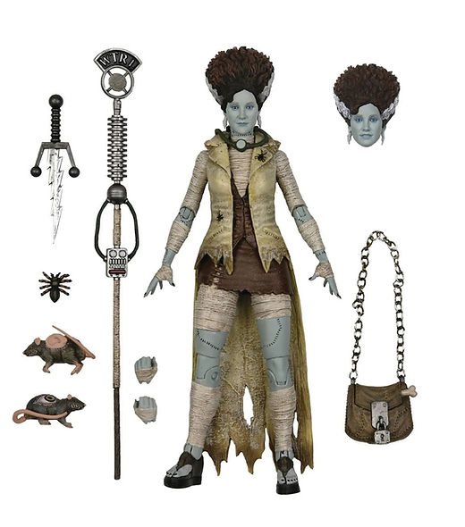 NECA Universal Monsters x TMNT Ultimate April as The Bride | Big