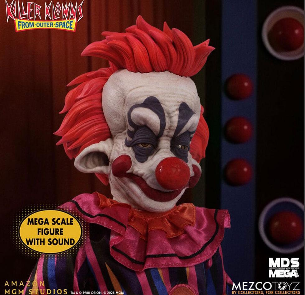 Thumbnail: Mezco Toyz Killer Klowns from Outer Space Rudy MDS Mega Scale 15-inch collectible figure with sound effects