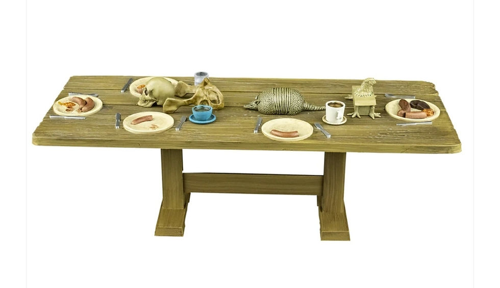 Thumbnail: The Texas Chainsaw Massacre (1974) Dinner Scene Playset 