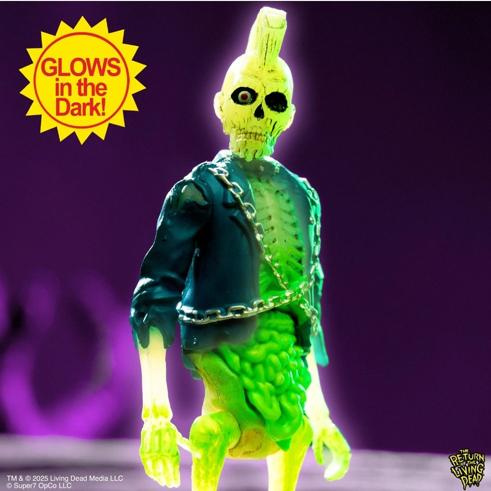 Thumbnail: Return Of The Living Dead Zombie Suicide  / Glow In The Dark Figure 