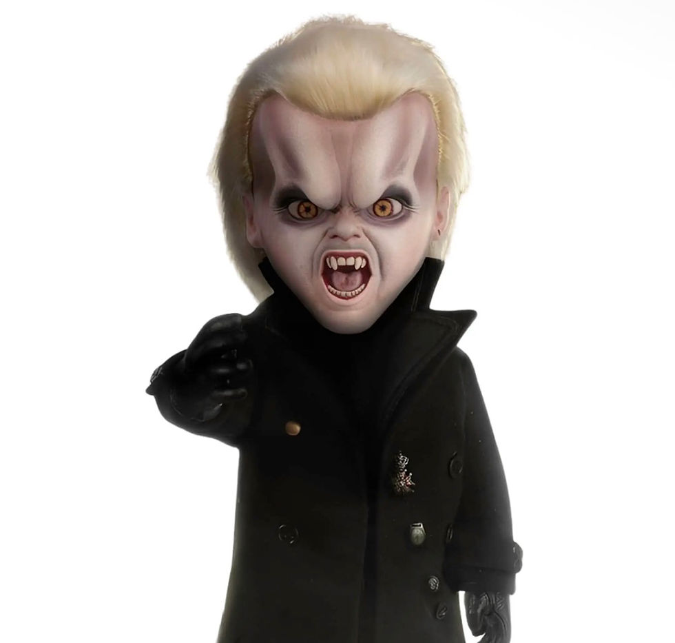 Mezco Toyz Living Dead Dolls Presents The Lost Boys David 10-inch vampire doll with removable duster and biker jackets