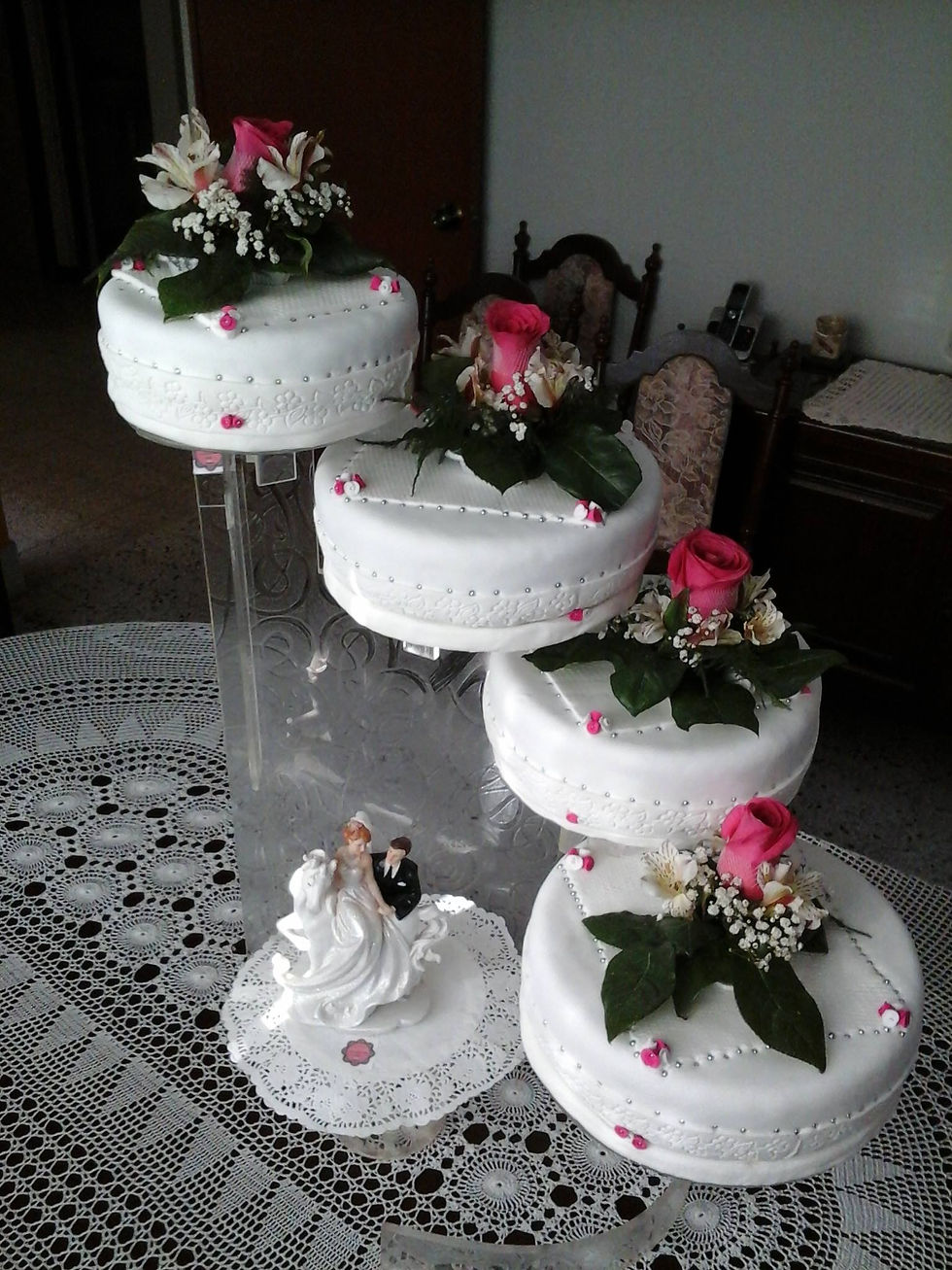 Cake de Boda por Pisos