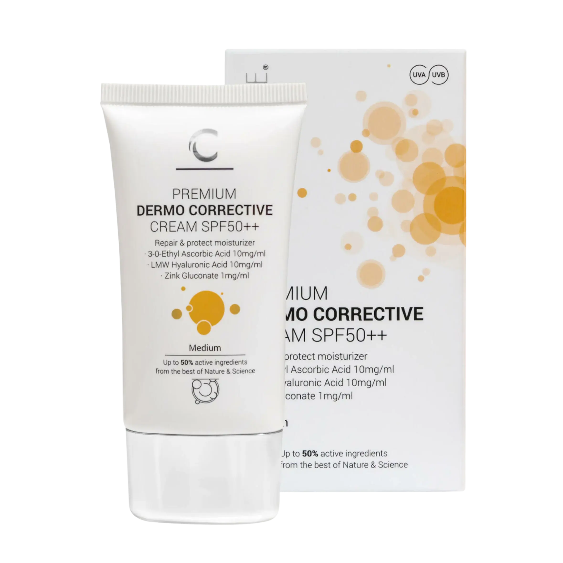 CLINICCARE Dermo Corrective Cream SPF50 (Medium & Darker)