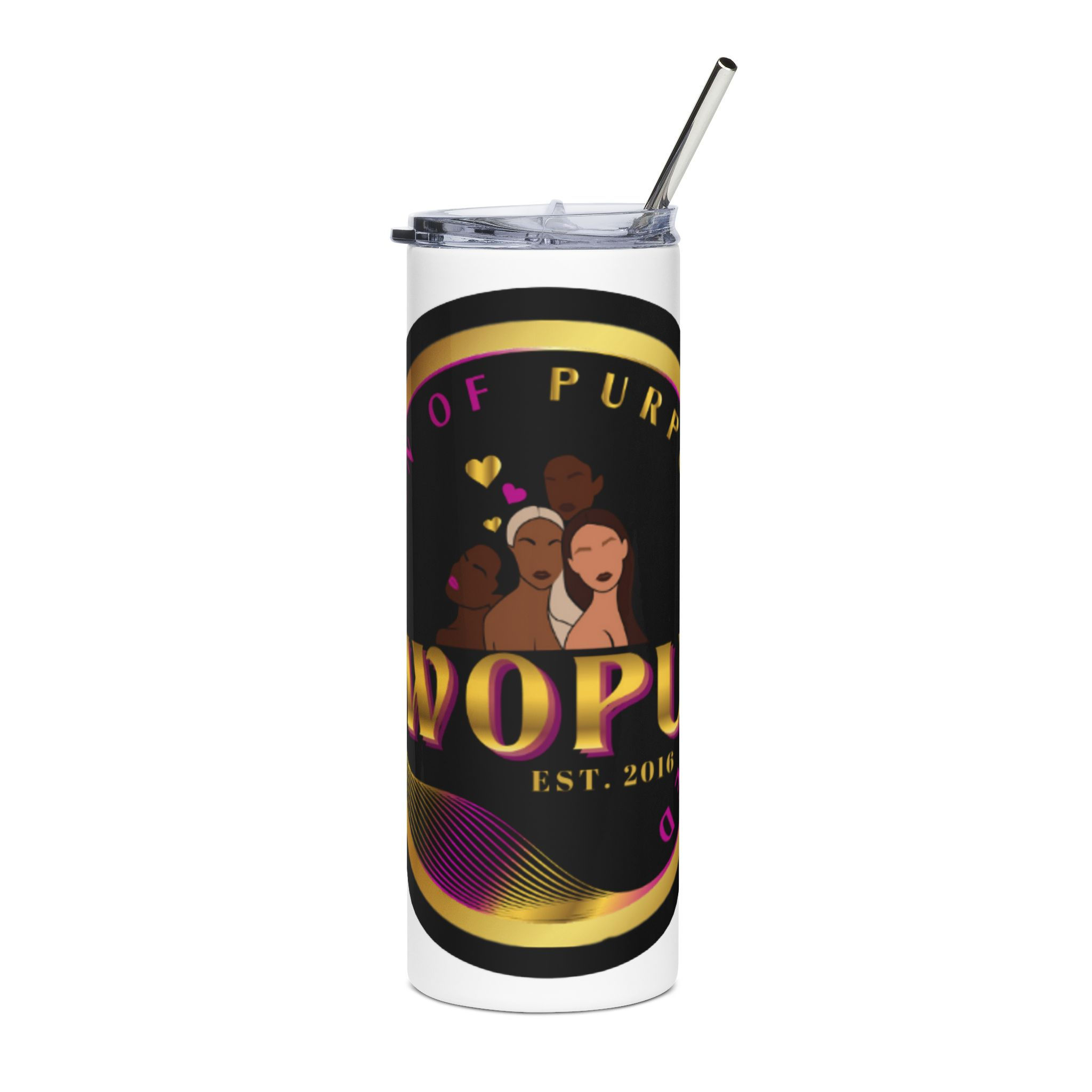 W.O.P.U. Tumbler, - Drinkware, Motivational Gift,  Inspirational