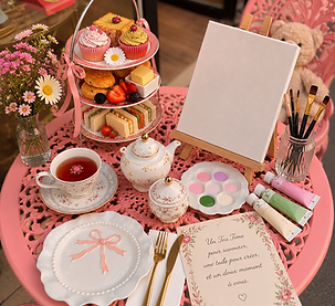 paint and tea time signature