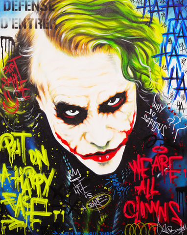 Originelle und einzigartige Kinobilder in der zeitgenössischen Kunst. Von Kultfilmen und Berühmtheiten inspirierte Werke, neu interpretiert in Street Art, Pop Art und Abstraktion. Jedes moderne, mehrfarbige und farbenfrohe Leinwandbild verleiht Ihrer Inneneinrichtung ein exklusives Design. Urban Art und Art Deco treffen in einzigartigen ikonischen Porträts aufeinander.