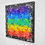 Miniaturbild: Tableau graffiti multicolore "Colors Is Life" par Vincent Bardou : street art abstrait et vibrant pour une déco murale modern