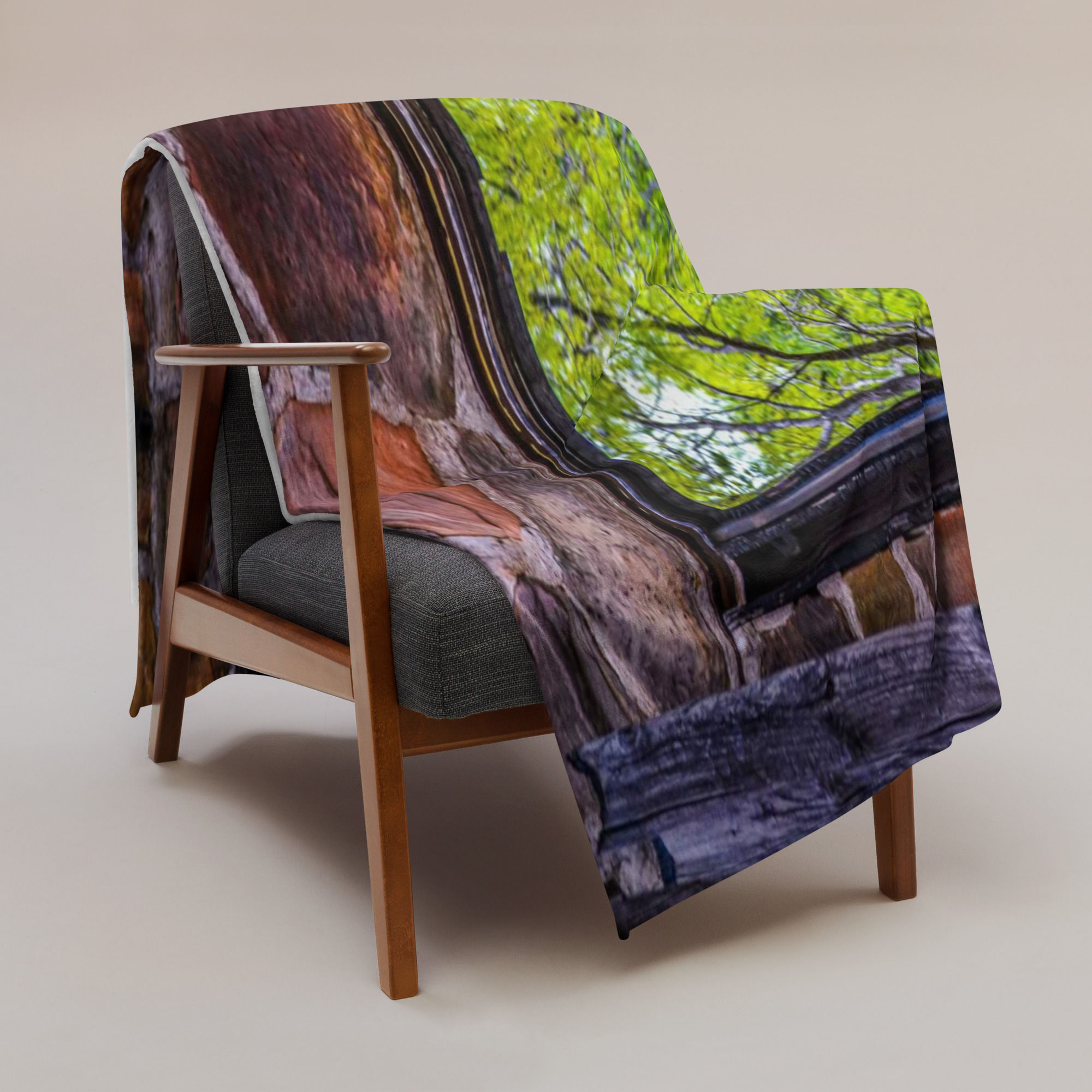 The window out - Throw Blanket