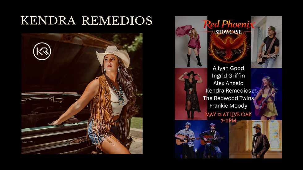 Kendra Remedios @ Live Oak for the Red Phoenix Showcase