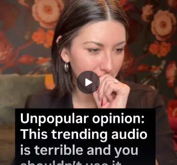 Why I Don’t Love Social Media Trending Audio for Business Content
