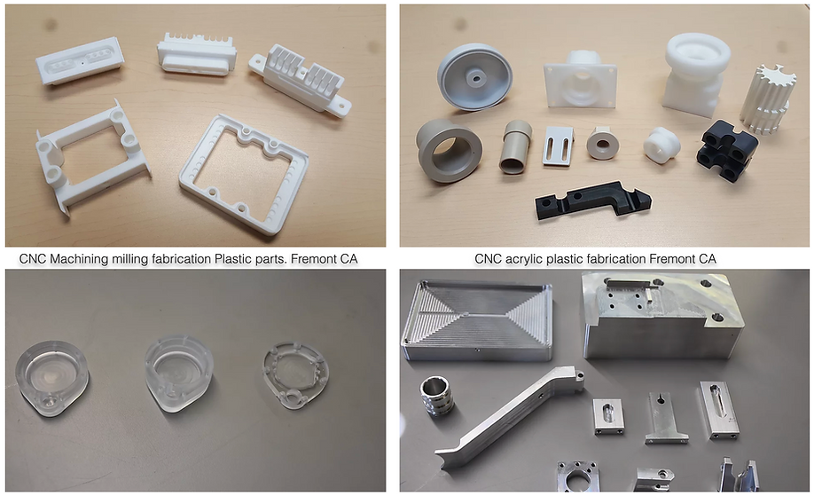 CNC Machining milling fabrication Plasti
