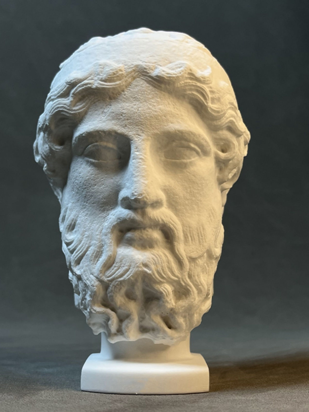 Roman Head Sculpture