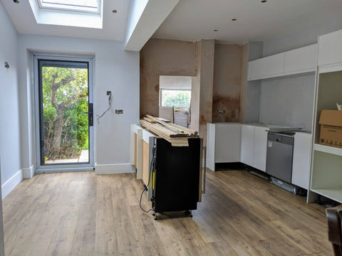 Kitchen extension Corsol Conversions