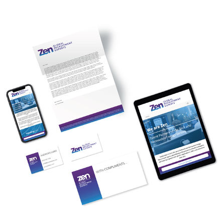 Corporate brand & stationery design >