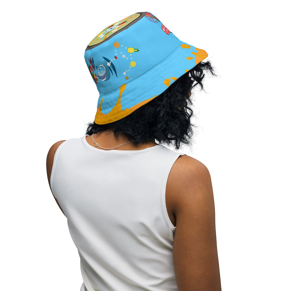 Thumbnail: Cosmic Blend Reversible Bucket Hat 