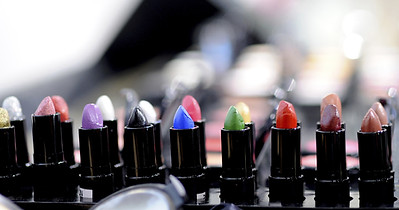 Barras de labios de colores