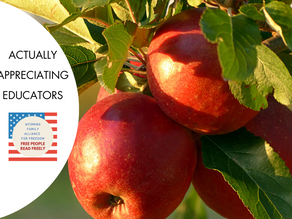 Actually Appreciating Educators