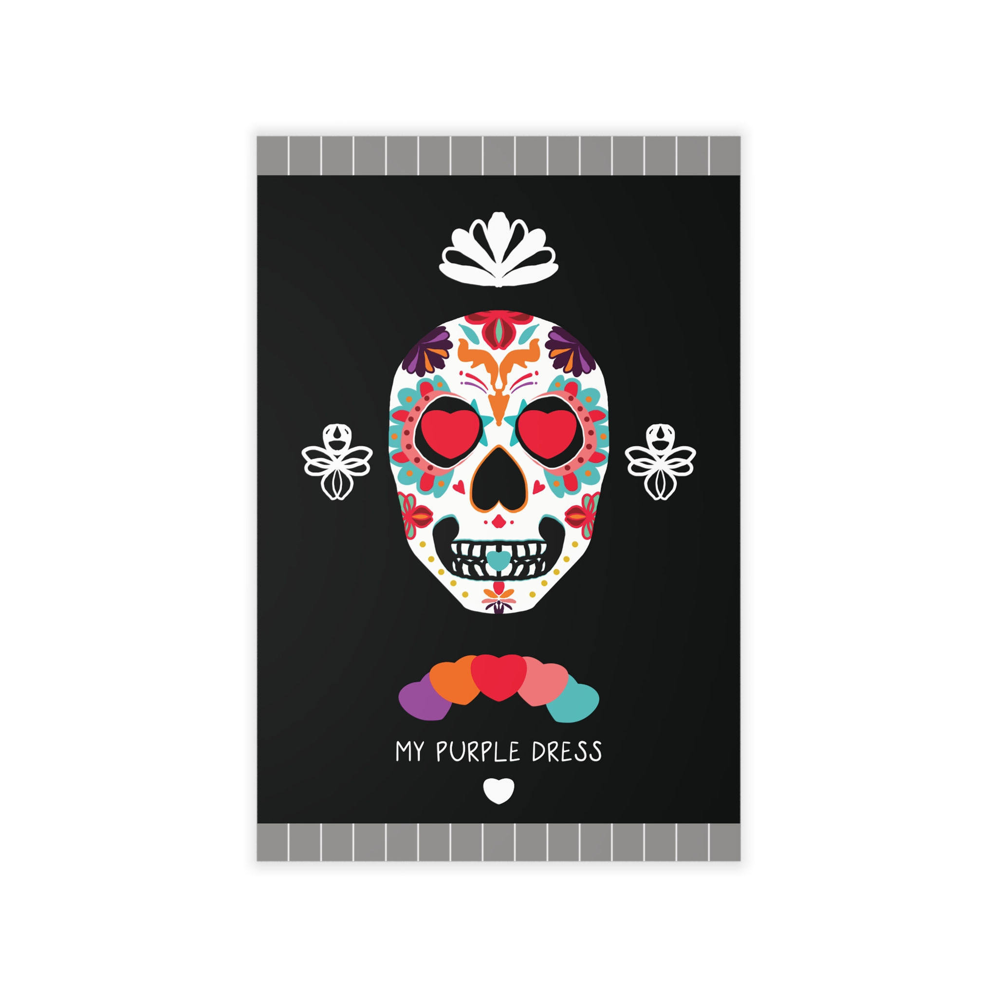 Dia de los Muertos wall decal college Halloween October