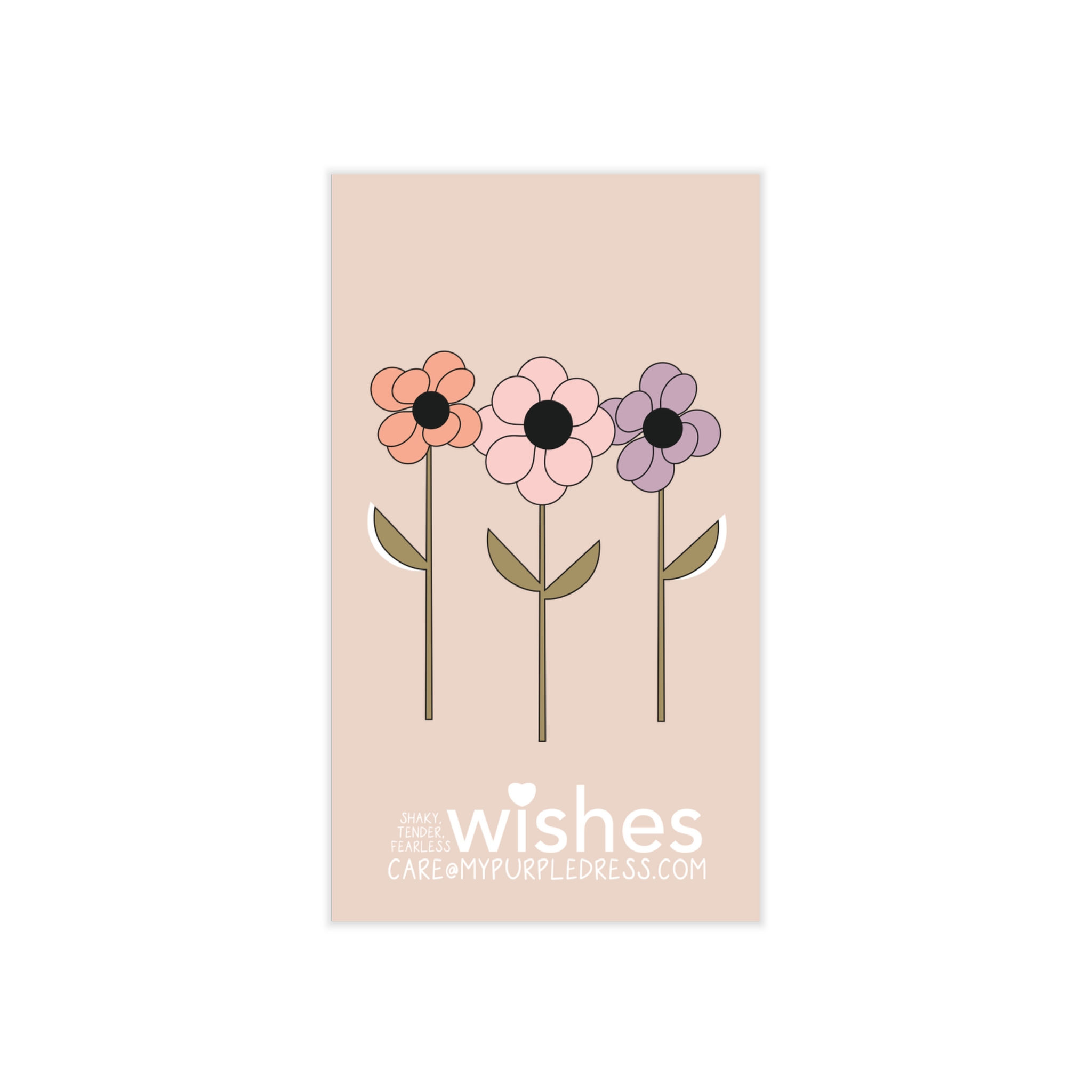 daisy flowers wish support trading cards