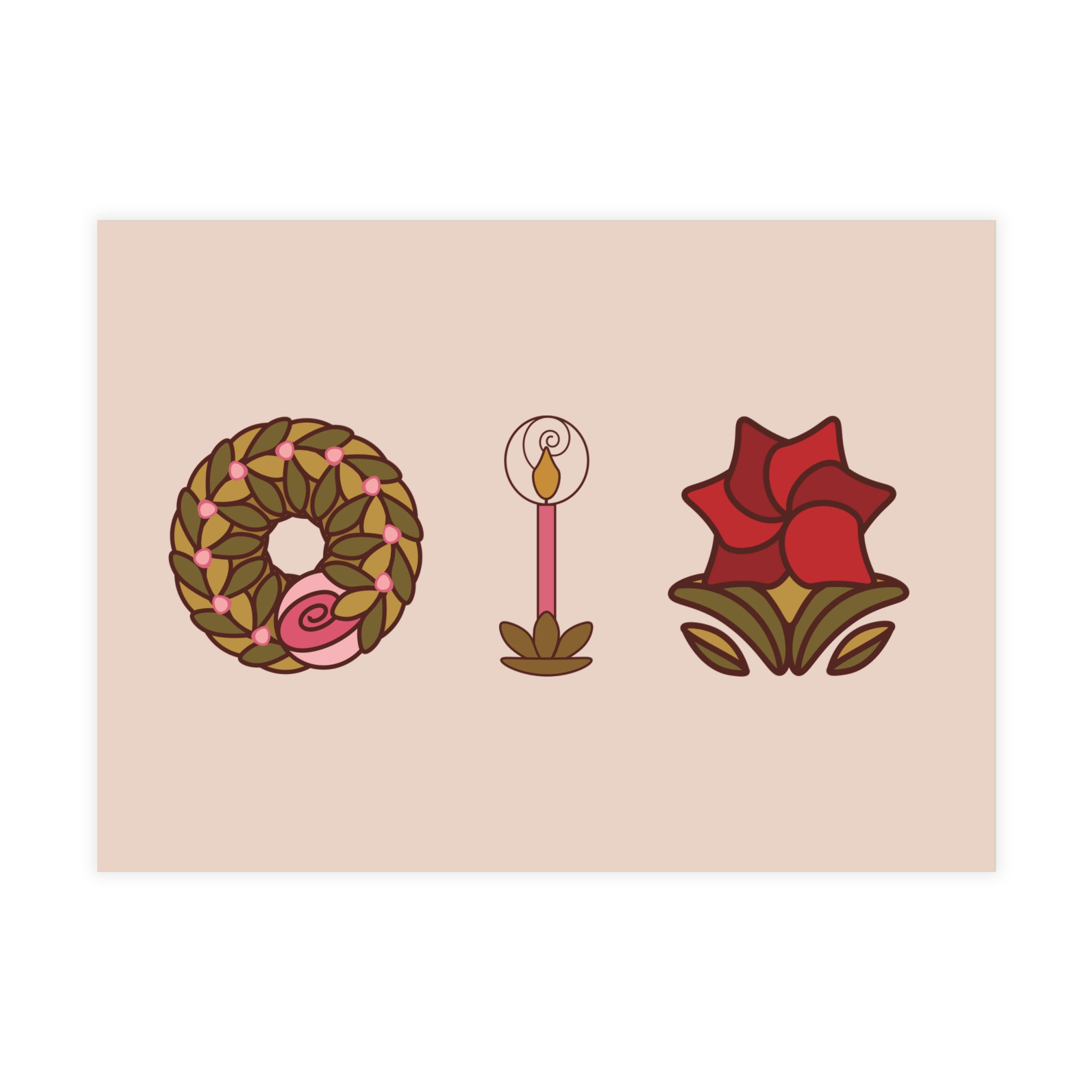 A Clementine Christmas Postcard Pack