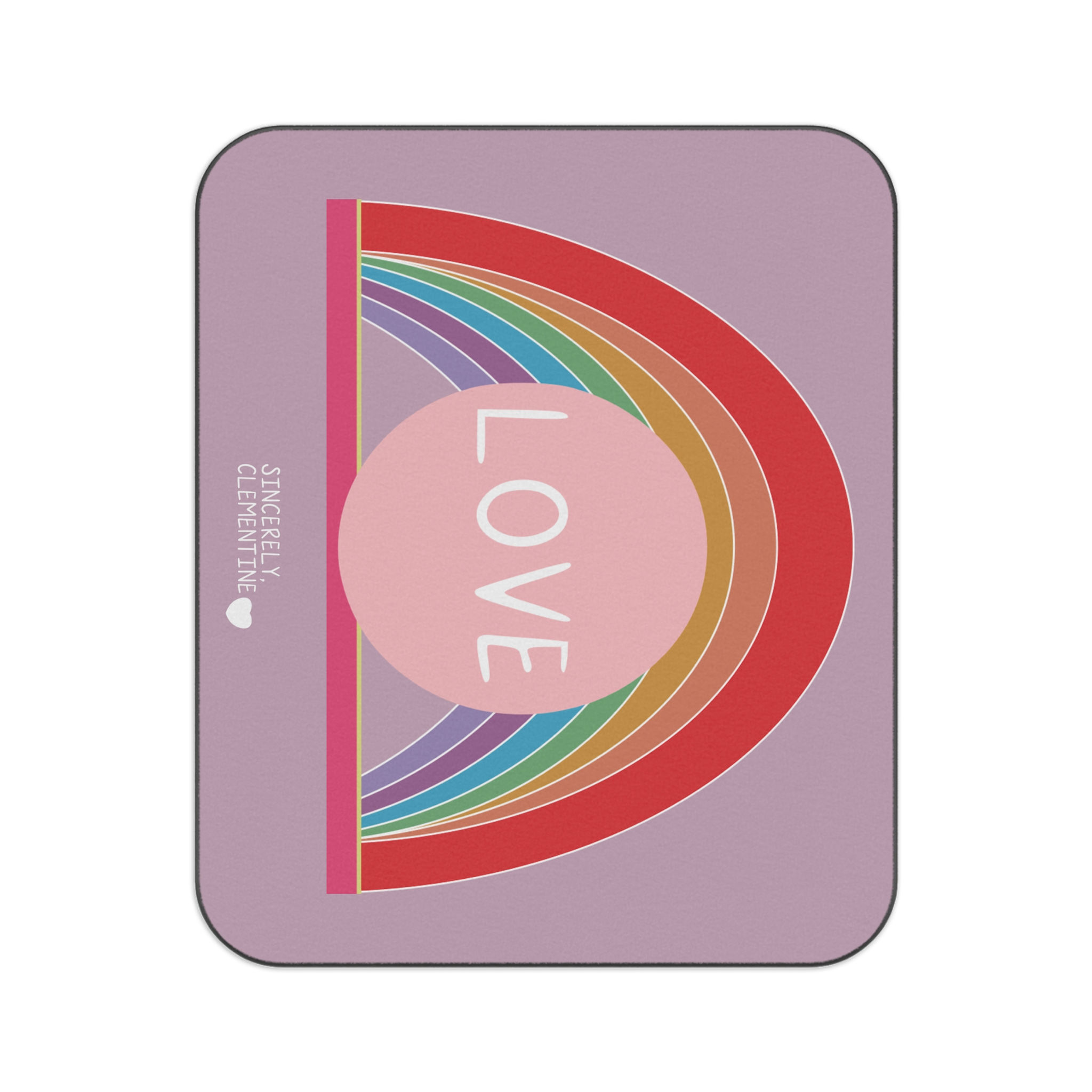 Rainbow Love Outdoor Study Blanket