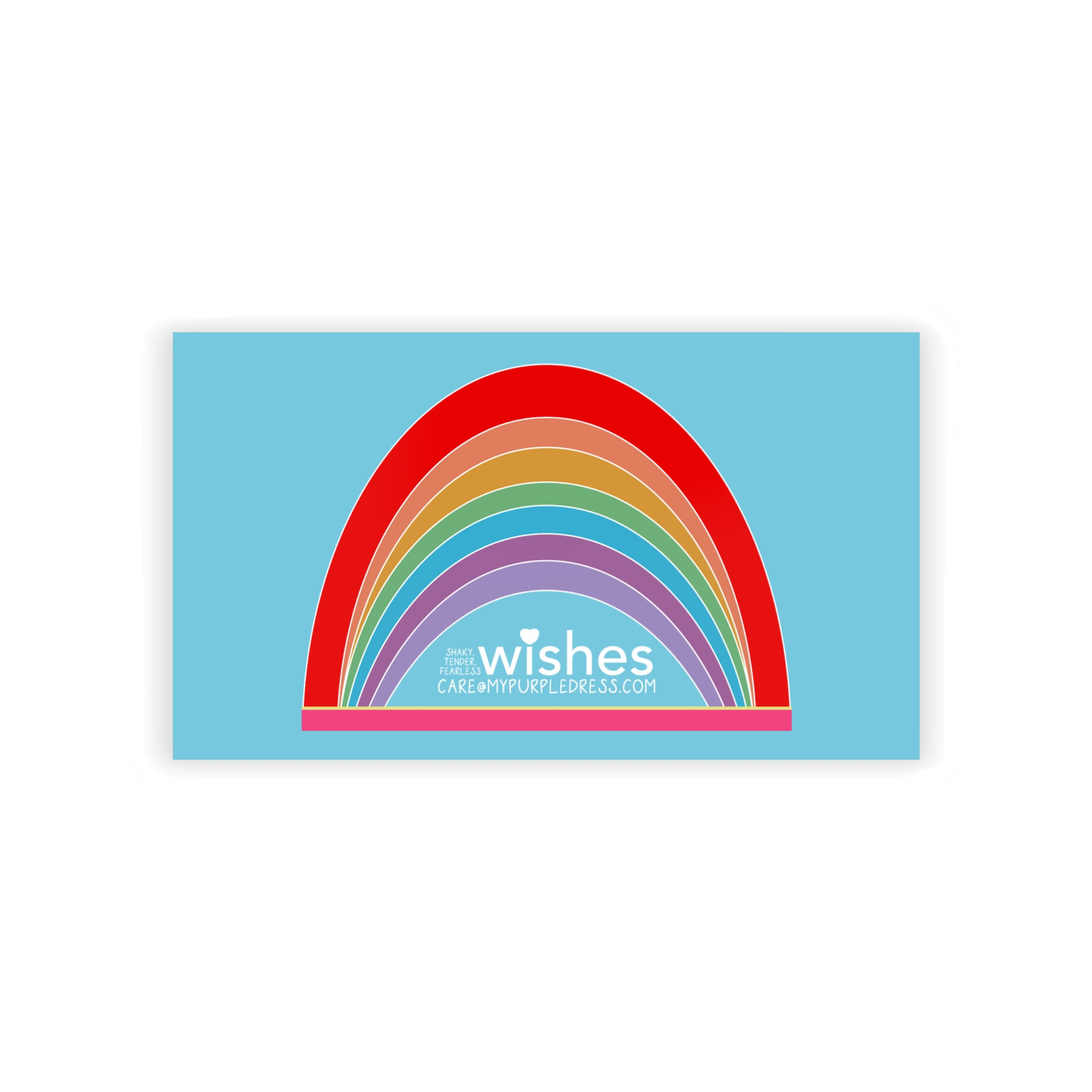 rainbow wish support trading card