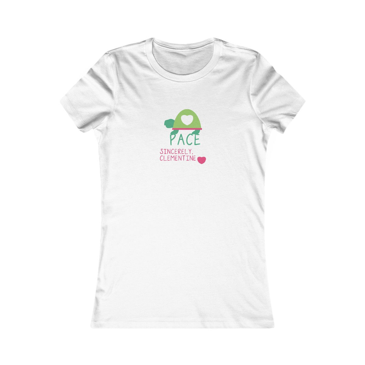 turtle pace college school graphic tee t-shirt teen women