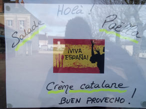 souvenir d'un repas Espagnol