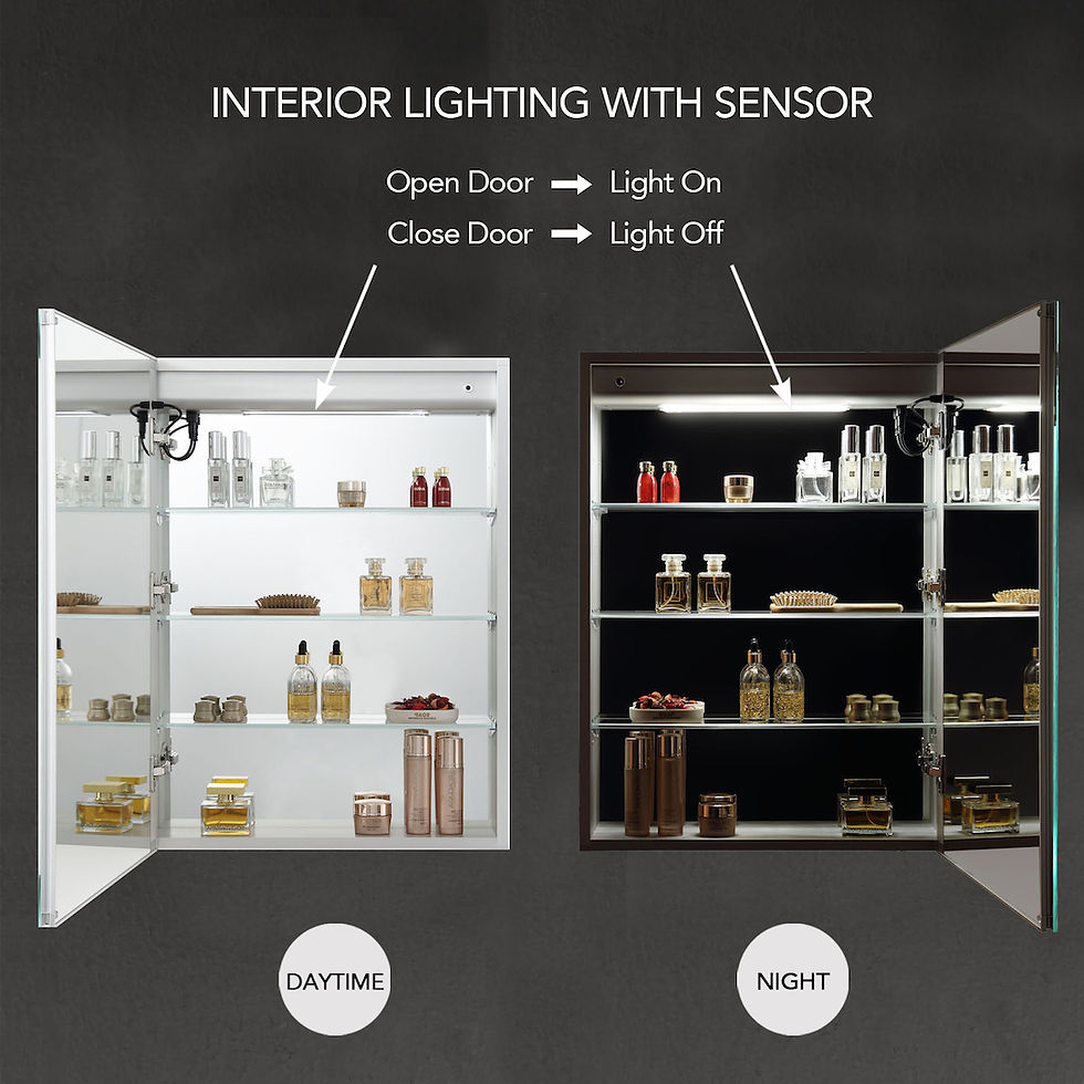 Thumbnail: Pillar 20" LED Medicine Cabinet