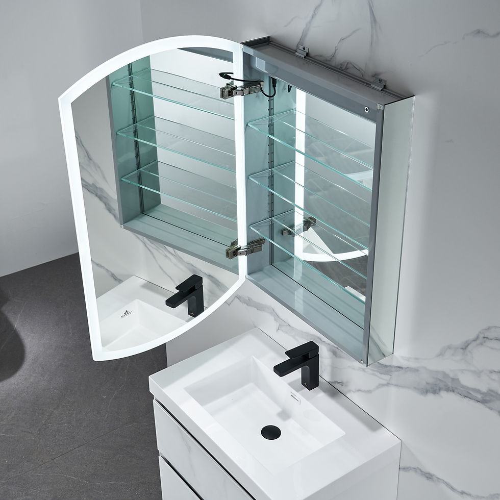 Thumbnail: Castor 24" LED Medicine Cabinet