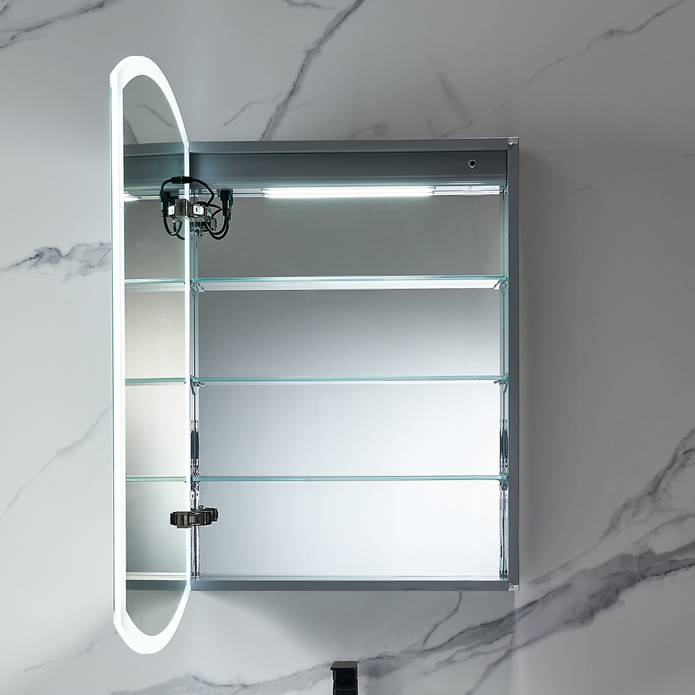 Thumbnail: Castor 24" LED Medicine Cabinet